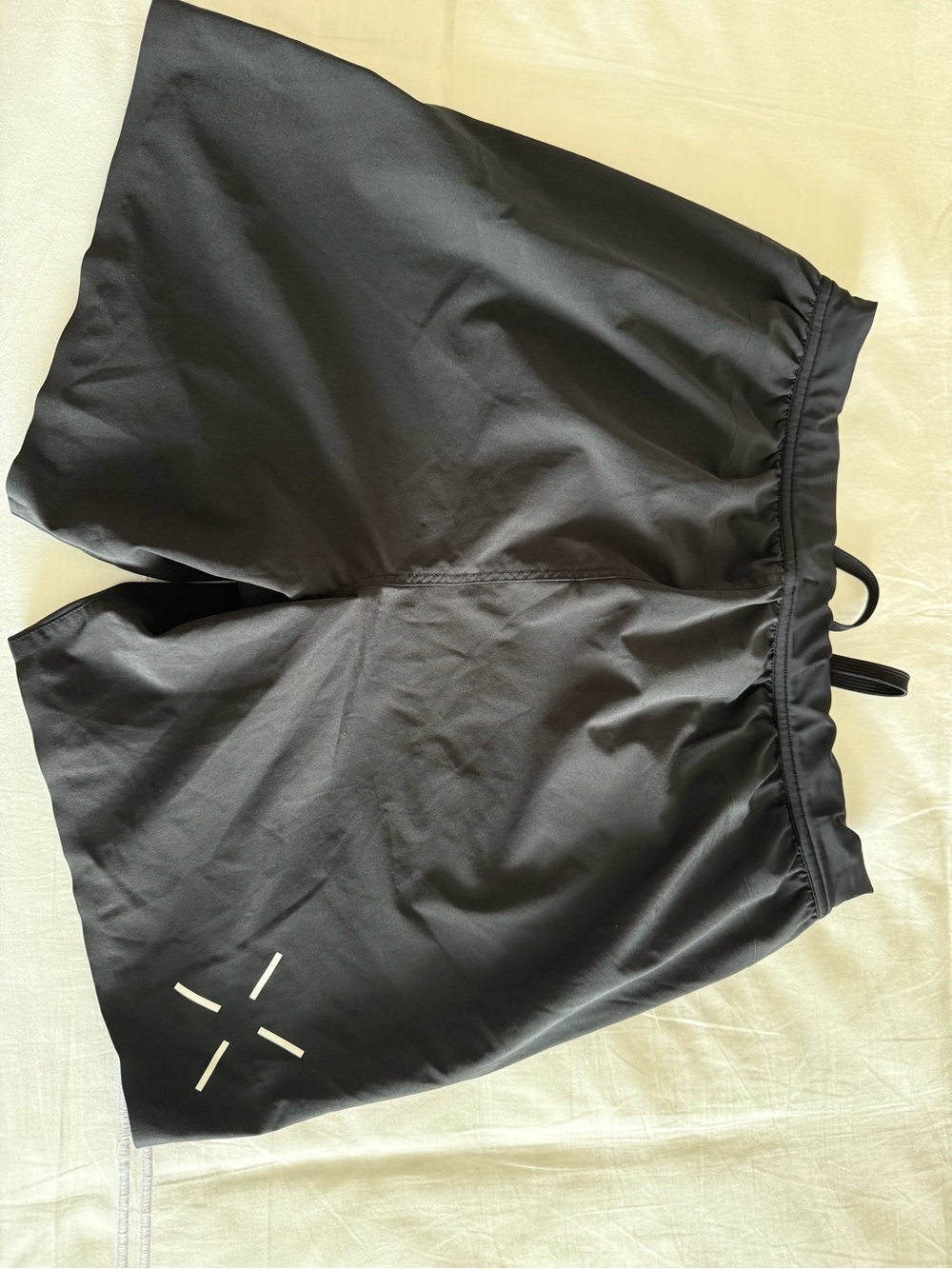 Ten Thousand Men’s Large Black Interval 7” Lined Stretch Drawstring Shorts NWOT